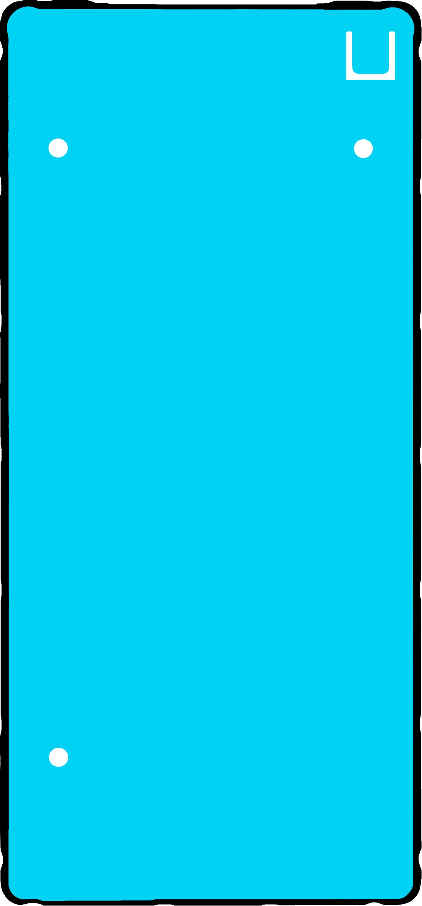 Google Pixel 7a Display Adhesive, Service Pack G806-07307-01