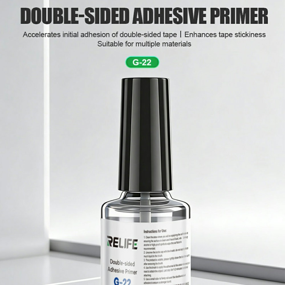 Relife G-22 Primer Liquid Adhesive, 18ml, Transparent
