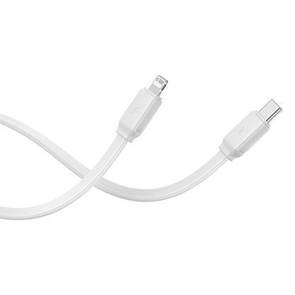 Baseus Qpow2 External Battery, 20000mAh, 22.5W, QC + PD, 1 x Lightning - 1 x USB-A - 2 x USB-C, White P10055002223-00
