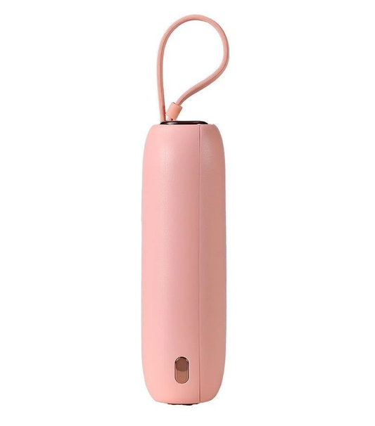 Joyroom Colorful Series JR-L012 External Battery, 10000mAh, 22.5W, QC + PD, 1 x Lightning - 2 x USB-C, Pink