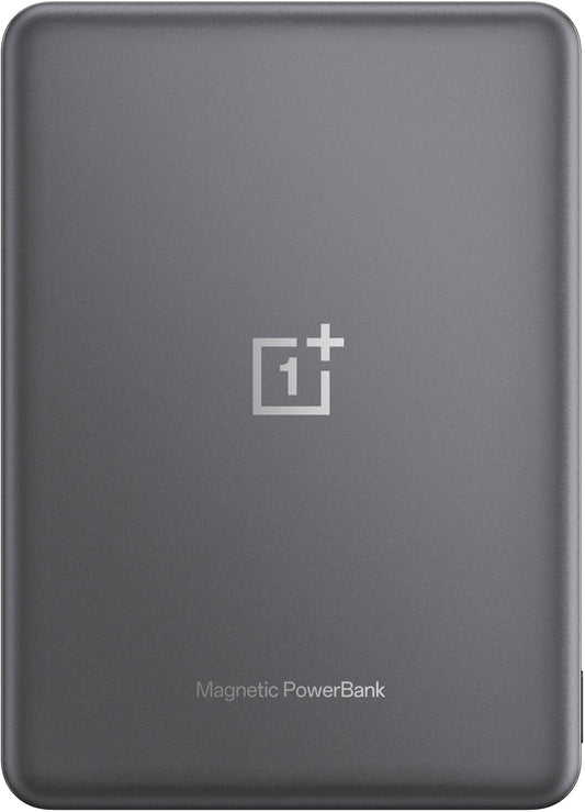 OnePlus Slim Magnetic Wireless External Battery, 5000mAh, 10W, FQI, 1 x USB-C, Gray 5411100015