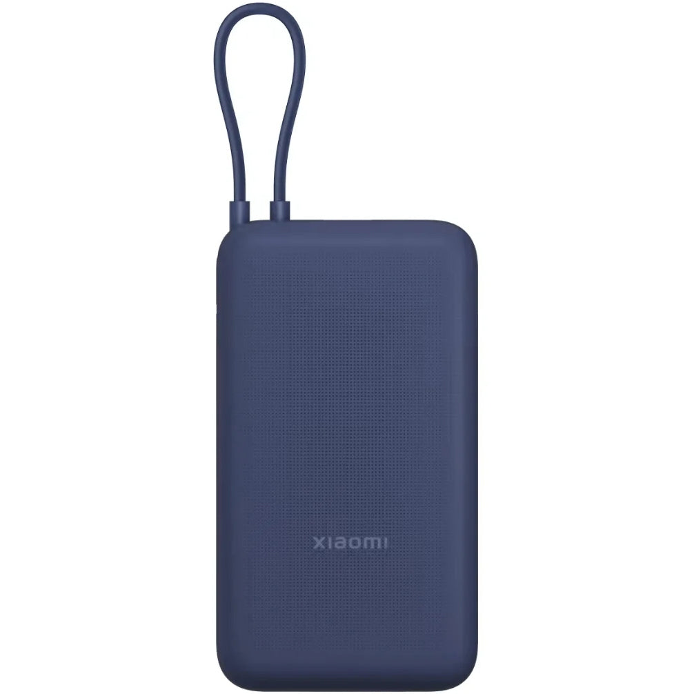 Xiaomi External Battery, 20000mAh, 33W, QC + PD, 1 x USB-A - 2 x USB-C, Blue BHR8975GL