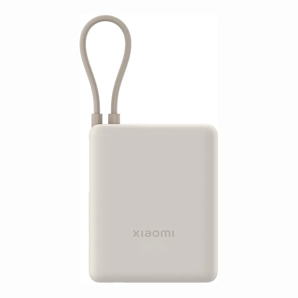 Xiaomi PB1033MI External Battery, 10000mAh, 33W, QC + PD, 1 x USB-A - 2 x USB-C, Beige BHR9333GL