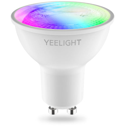 Yeelight W1 LED Bulb, Wi-Fi, GU10, 4.5W, 2700K - 6500K, 350lm, Set of 4 pieces, Multicolor YLDP004-A