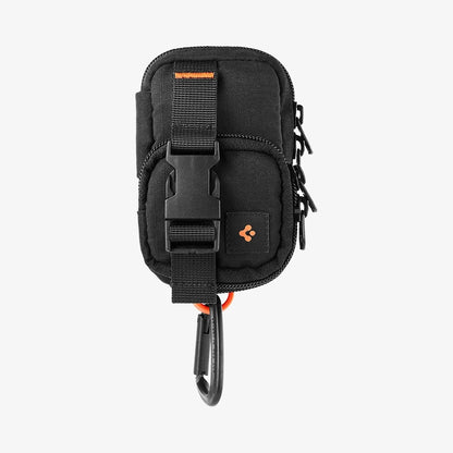 Universal MagSafe Pouch for Phone, Spigen, Snap Zip, Black AFA09338
