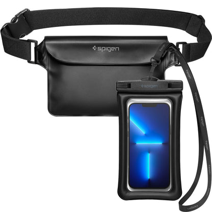Spigen A621 Universal Waterproof Bag and Case, Black AMP04533