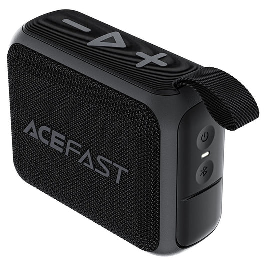 Acefast K4 Go Portable Bluetooth Speaker, 5W, Waterproof, Black