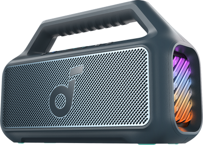 Anker SoundCore Boom 2 New Version Portable Bluetooth Speaker, 80W, TWS, RGB, Waterproof, Blue A3138032