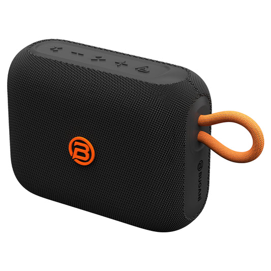 Bugani Rove Go 5 Portable Bluetooth Speaker, 12W, TWS, Waterproof, Black