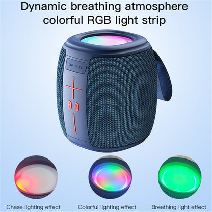 Yesido YSW14 Portable Bluetooth Speaker, 5W, RGB, Blue