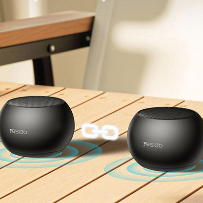 Yesido YSW33 Bluetooth Speaker, 3W, Black