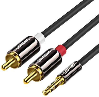 UGREEN AV116 Audio Cable 3.5mm - 2 x RCA, 5m, Black