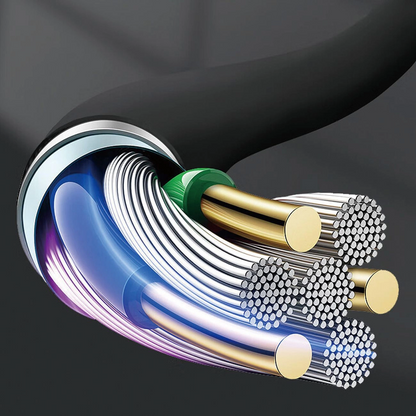 3.5mm Audio Cable - 3.5mm Dudao L12s, 1m, Black