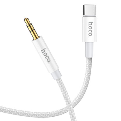 USB-C to 3.5mm Audio Cable HOCO UPA19, 1m, Silver