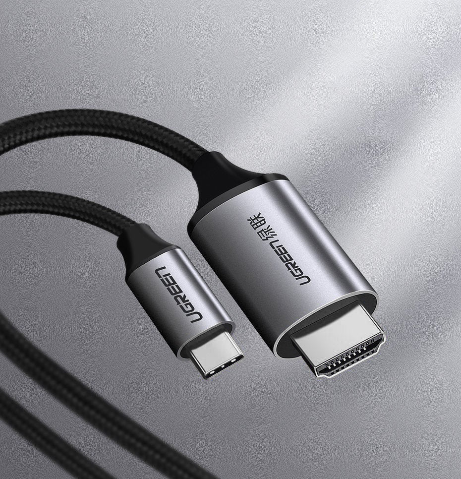 USB-C - HDMI Audio and Video Cable UGREEN MM142, 1.5m, Black