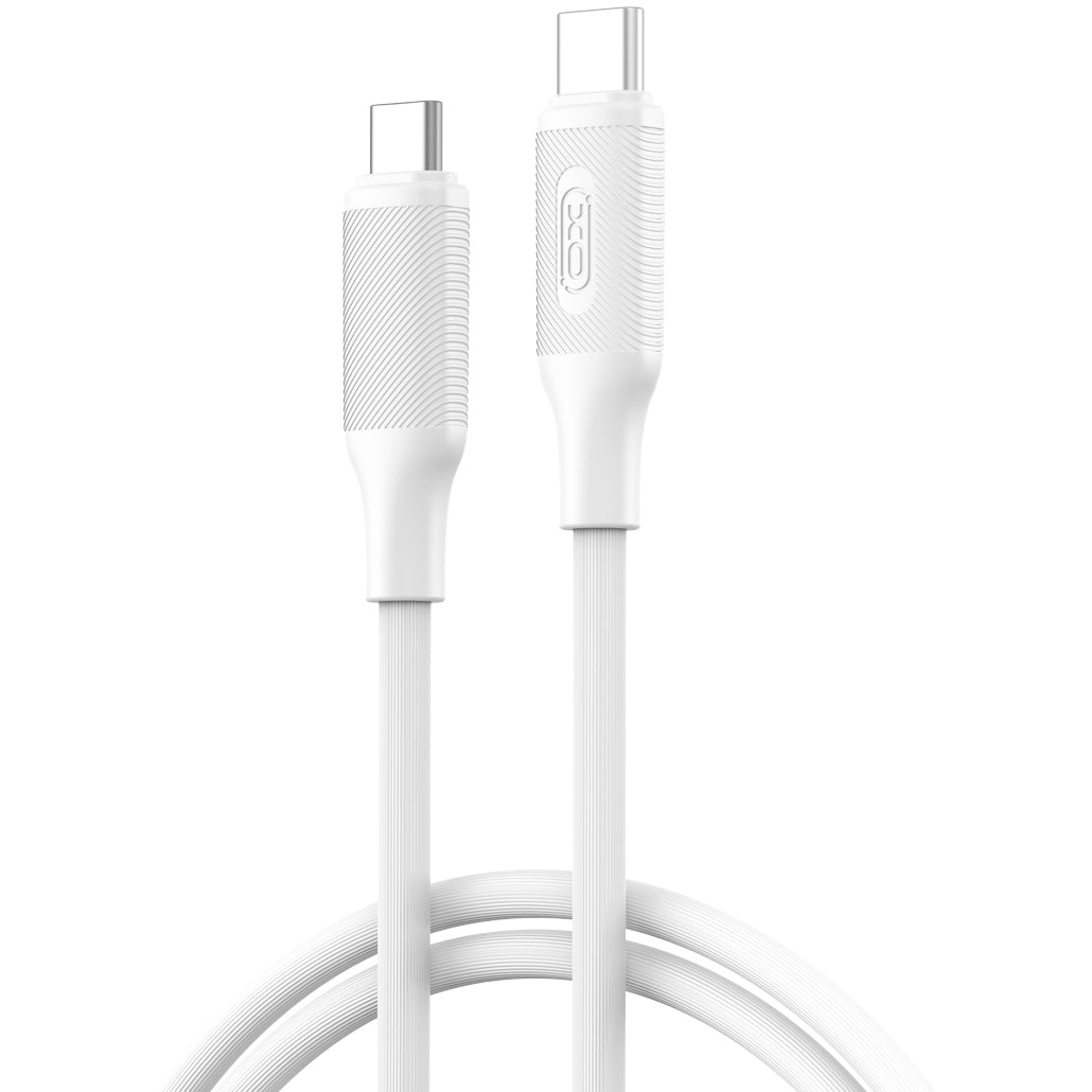 USB-C Data and Charging Cable - USB-C XO Design NB-Q265B, 60W, 1m, White