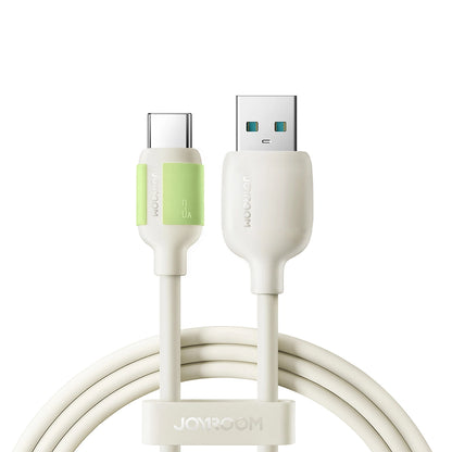USB-A to USB-C Data and Charging Cable Joyroom S-A53, 18W, 1.2m, Beige