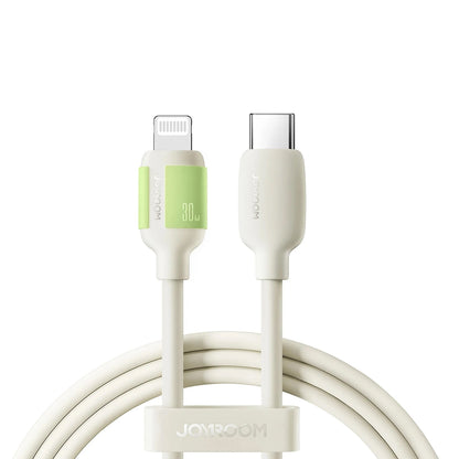 USB-C to Lightning Data and Charging Cable Joyroom S-A53, 30W, 1.2m, Beige