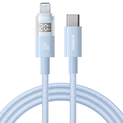 USB-C Data and Charging Cable - USB-C Baseus Display 2, 100W, 2m, Blue P10382702311-01