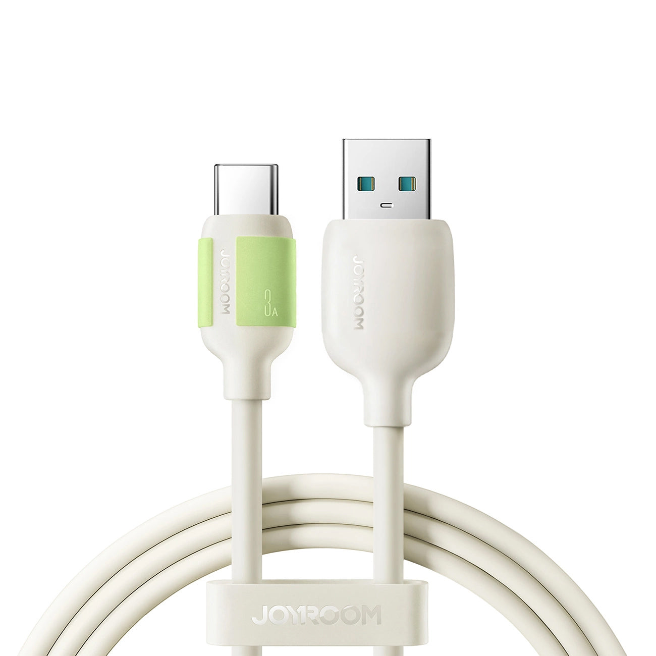 USB-A to USB-C Data and Charging Cable Joyroom S-A53, 30W, 2m, Beige