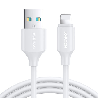 USB-A to Lightning Data and Charging Cable Joyroom S-A9, 18W, 1m, White