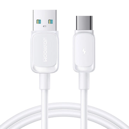 USB-A to USB-C Data and Charging Cable Joyroom S-A14, 20W, 1.2m, White