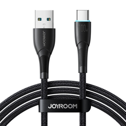 USB-A to USB-C Data and Charging Cable Joyroom S-A32, 100W, 1m, Black