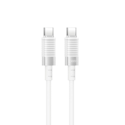 USB-C Data and Charging Cable - USB-C XO Design NB-Q282B, 60W, 1m, White