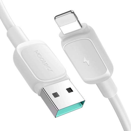 USB-A to Lightning Data and Charging Cable Joyroom S-A14, 18W, 1.2m, White
