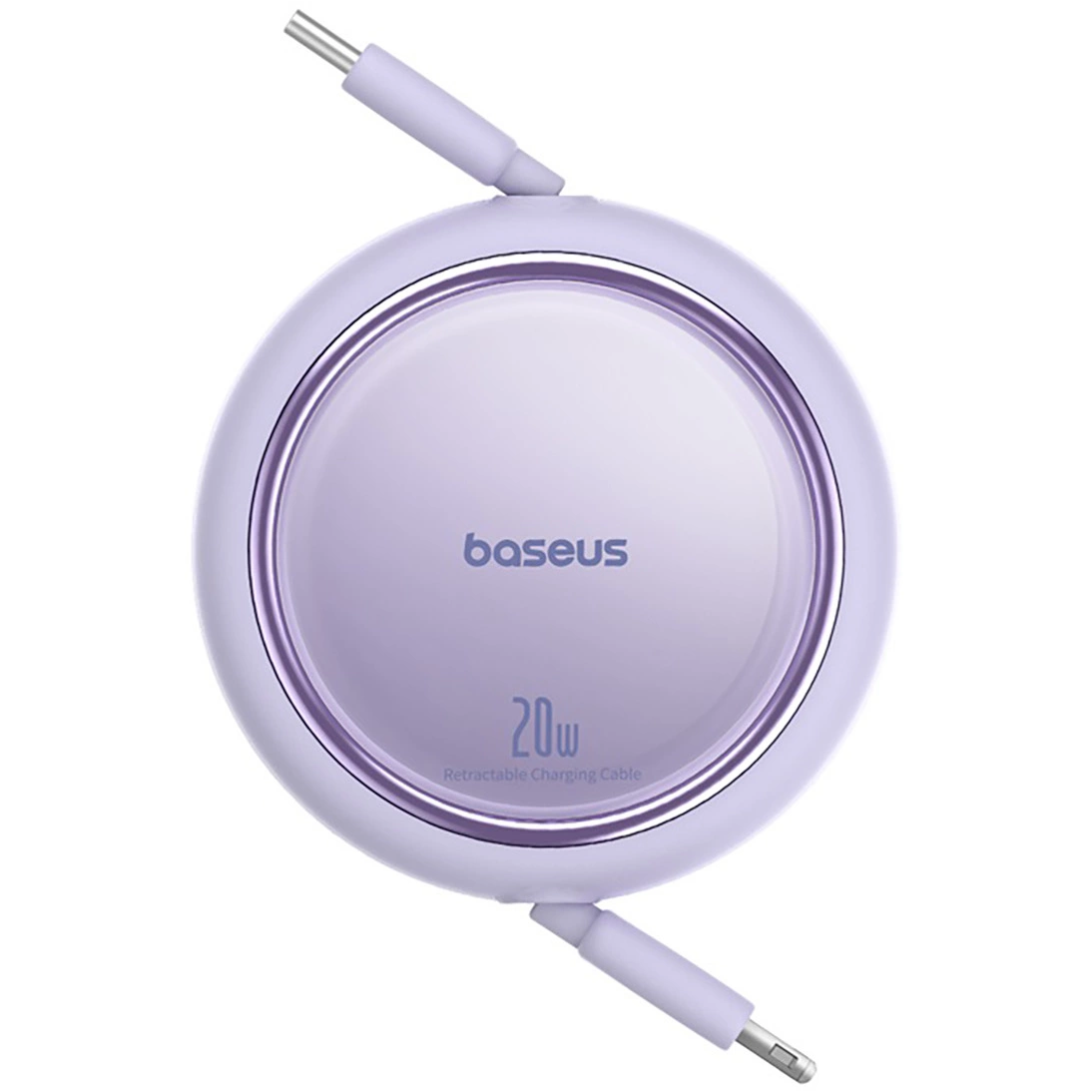 USB-C to Lightning Data and Charging Cable Baseus Free2Pull Mini Retractable, 20W, Purple P10364501511-00