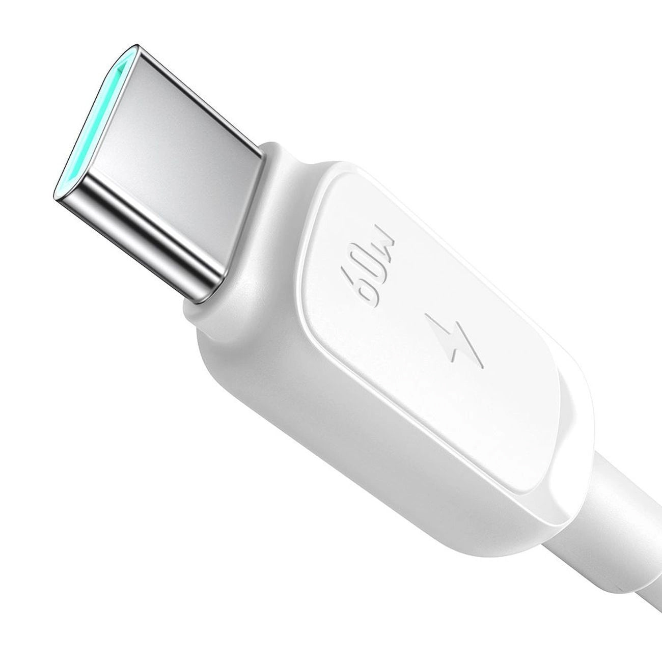 USB-C Data and Charging Cable - USB-C Joyroom S-A14, 60W, 1.2m, White