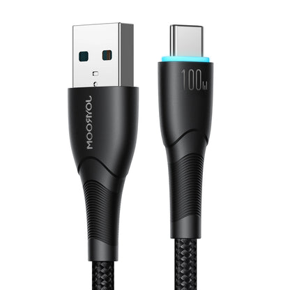USB-A to USB-C Data and Charging Cable Joyroom S-A32, 100W, 1m, Black