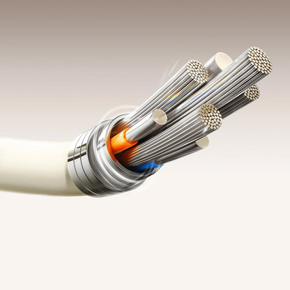 USB-A to USB-C Data and Charging Cable Joyroom S-A53, 30W, 2m, Beige