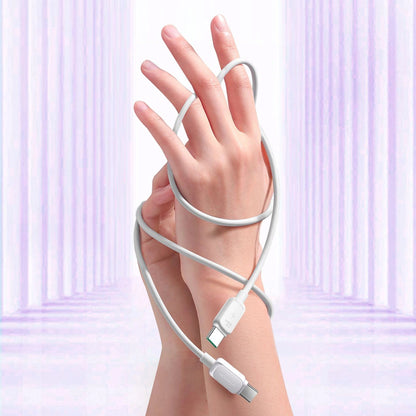 USB-C Data and Charging Cable - USB-C Joyroom S-A14, 60W, 1.2m, White