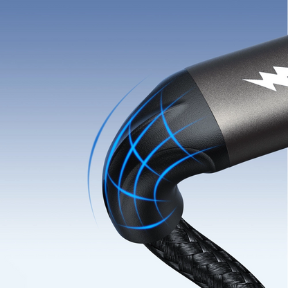 USB-A to USB-C Data and Charging Cable Joyroom S-A25 Light-Speed, 100W, 1.2m, Black