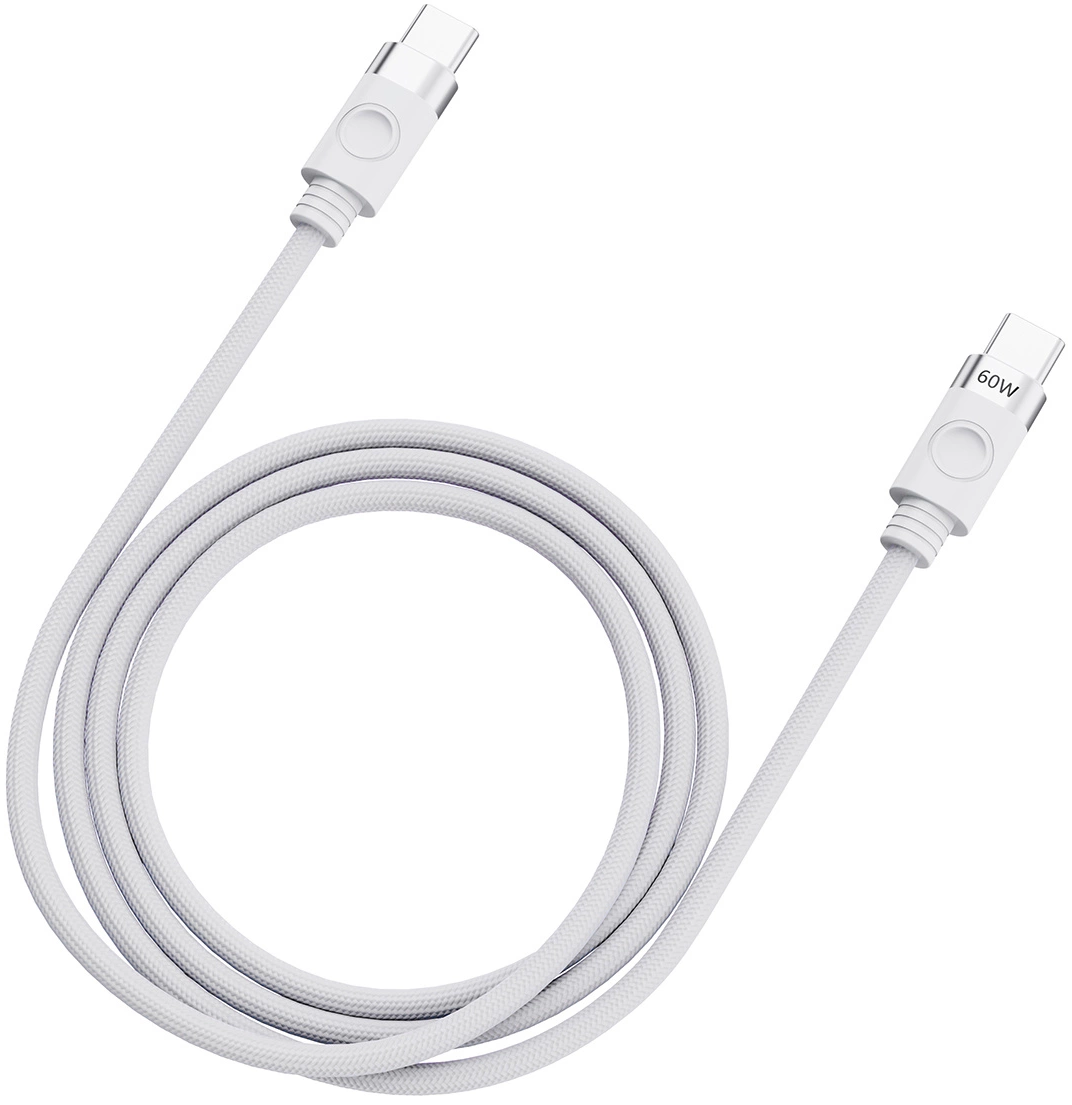 USB-C Data and Charging Cable - USB-C Orico CDX, 60W, 1m, White