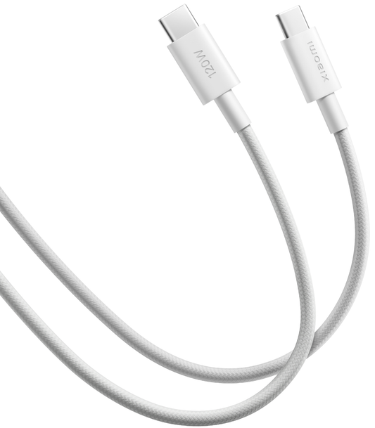 USB-C Data and Charging Cable - USB-C Xiaomi, 120W, 2m, White BHR087AGL