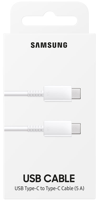 USB-C Data and Charging Cable - USB-C Samsung EP-DN975, 100W, 1m, White EP-DN975BWEGWWW