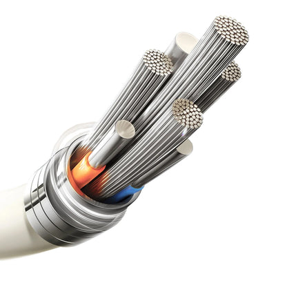 USB-C to Lightning Data and Charging Cable Joyroom S-A53, 30W, 1.2m, Beige