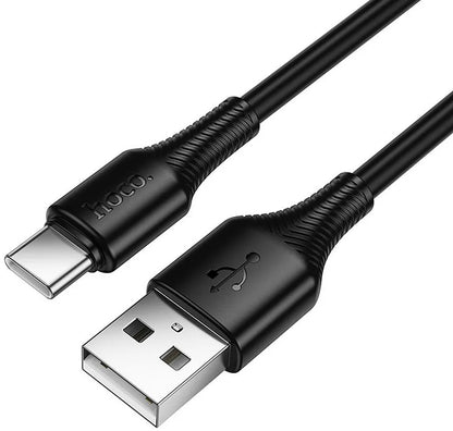 USB-A to USB-C Data and Charging Cable HOCO X120, 60W, 1m, Black