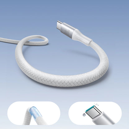 USB-C Data and Charging Cable - USB-C Joyroom S-A28 Flash, 60W, 2m, White
