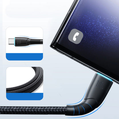 USB-A to USB-C Data and Charging Cable Joyroom S-A32, 100W, 1m, Black