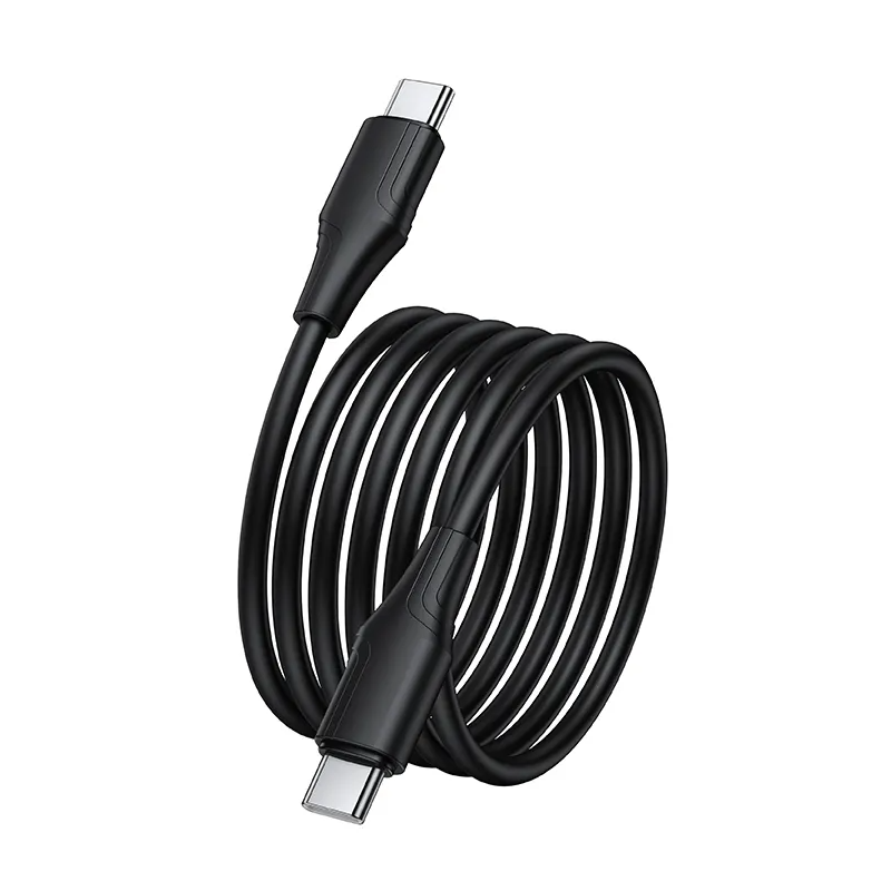 USB-C Data and Charging Cable - USB-C HOCO X124, 60W, 1m, Black