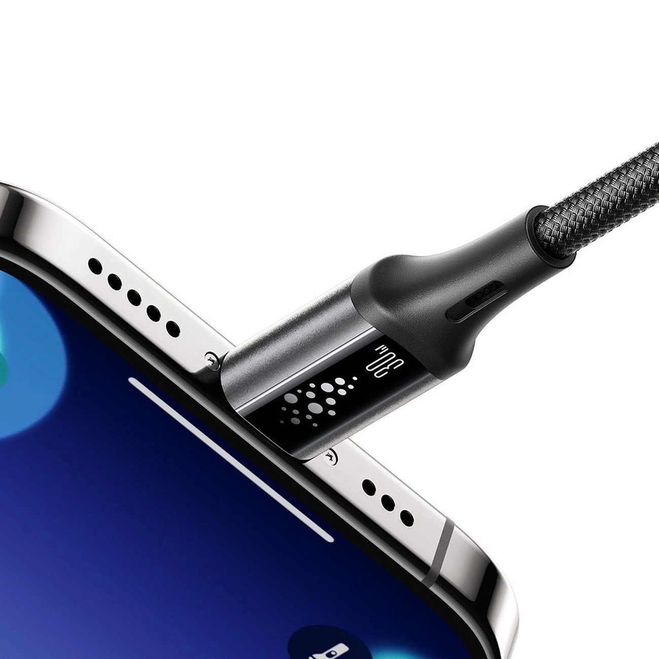 USB-C to Lightning Data and Charging Cable Joyroom S-A60 StarTalk, 30W, 1.2m, Black