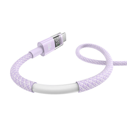 USB-C to USB-C Data and Charging Cable Baseus Display 2, 100W, 1m, Purple P10382702511-00