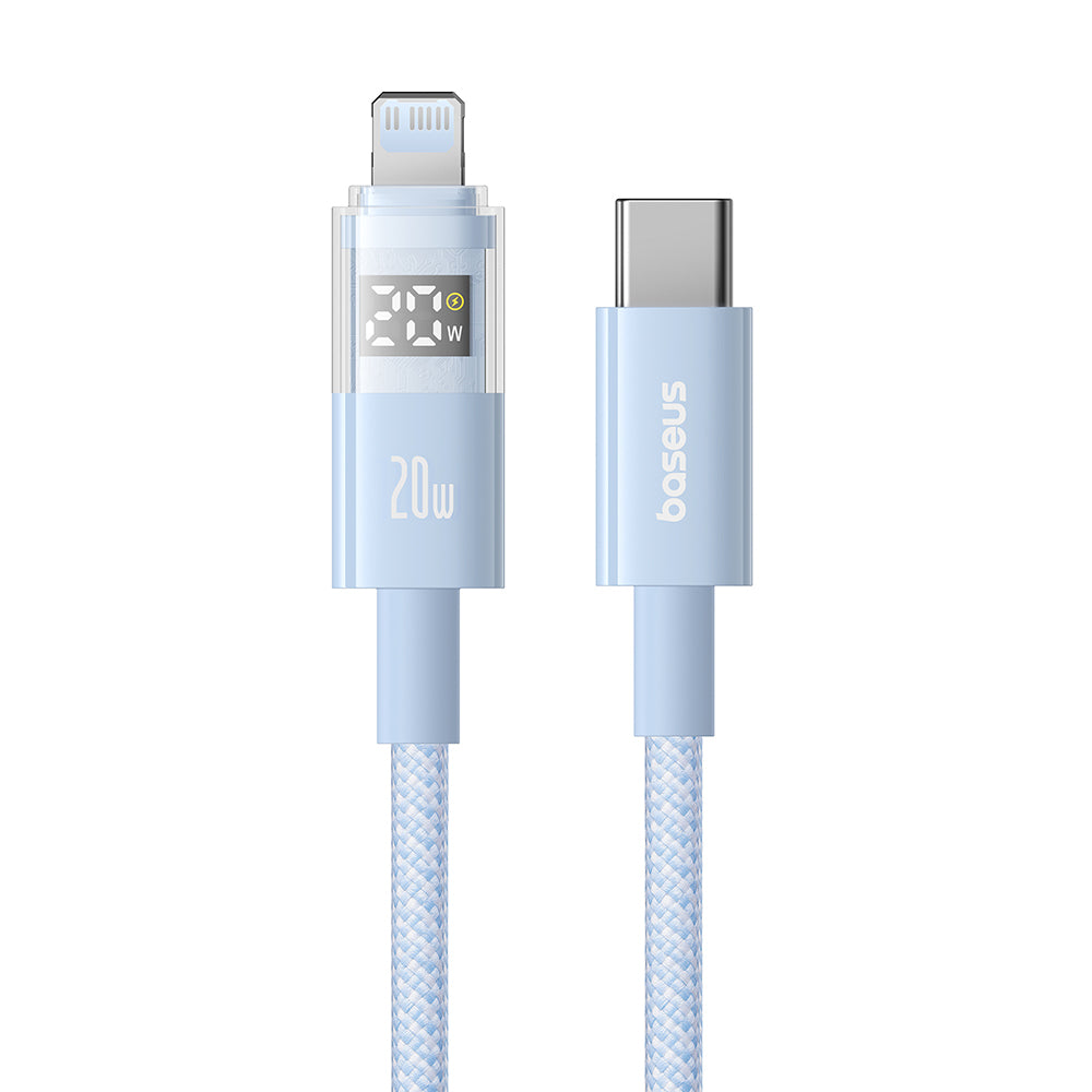 USB-C Data and Charging Cable - USB-C Baseus Display 2, 100W, 2m, Blue P10382702311-01