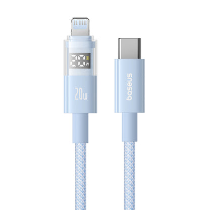 USB-C Data and Charging Cable - USB-C Baseus Display 2, 100W, 2m, Blue P10382702311-01