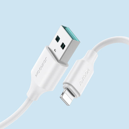 USB-A to Lightning Data and Charging Cable Joyroom S-A9, 18W, 1m, White