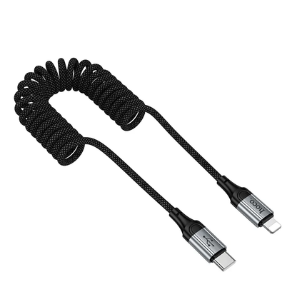 USB-C to Lightning Data and Charging Cable HOCO X121, 27W, 1.5m, Black