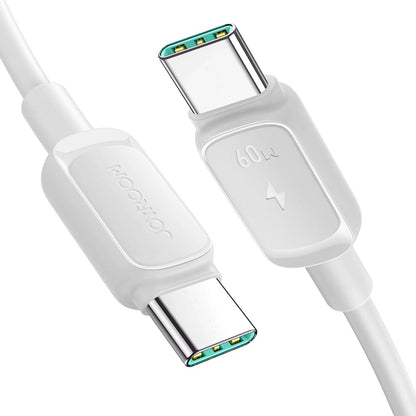 USB-C Data and Charging Cable - USB-C Joyroom S-A14, 60W, 1.2m, White
